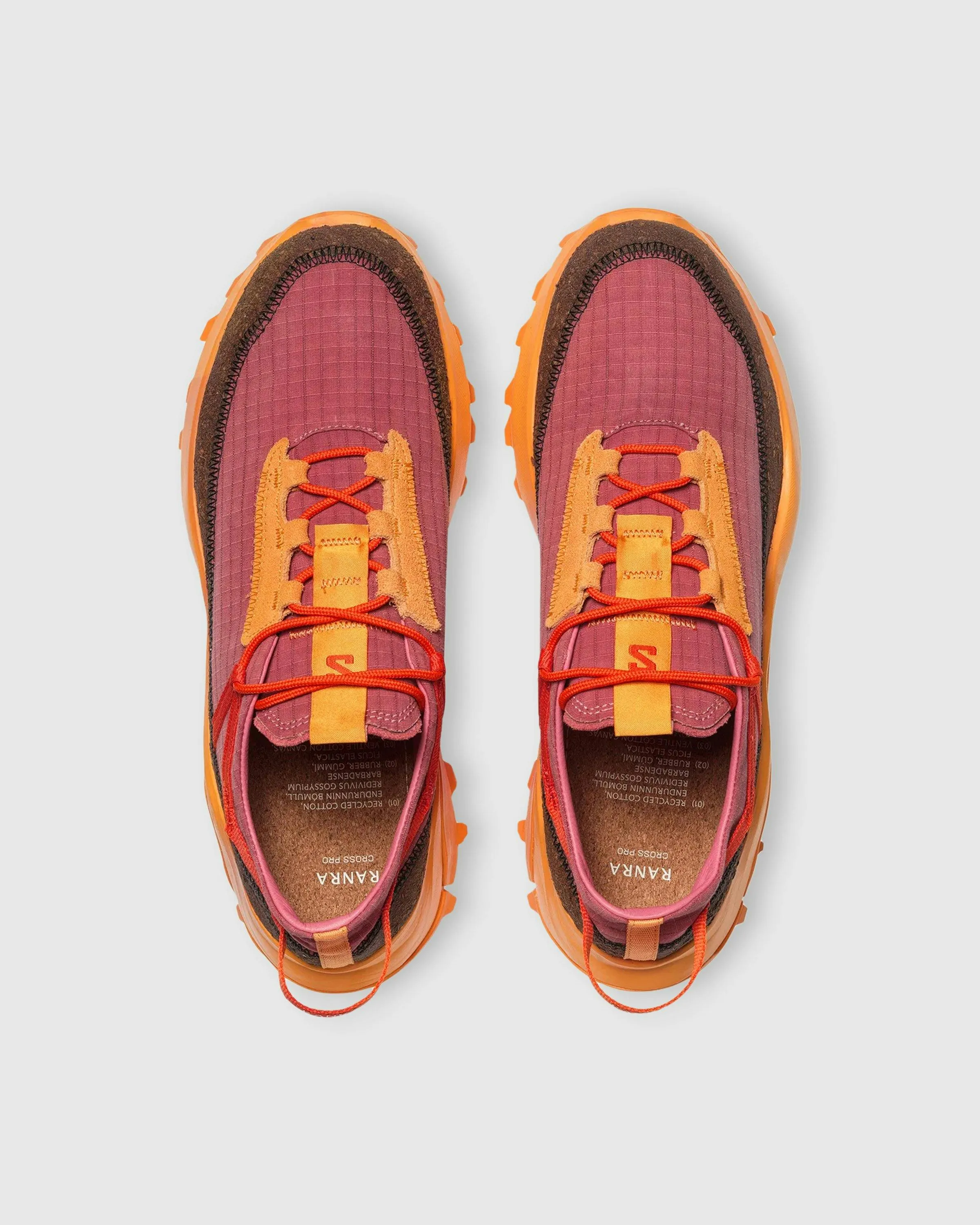 RANRA x Salomon – Cross Pro Better Turmeric/Blazing Orange/Scarlet Ibis | Highsnobiety Shop
