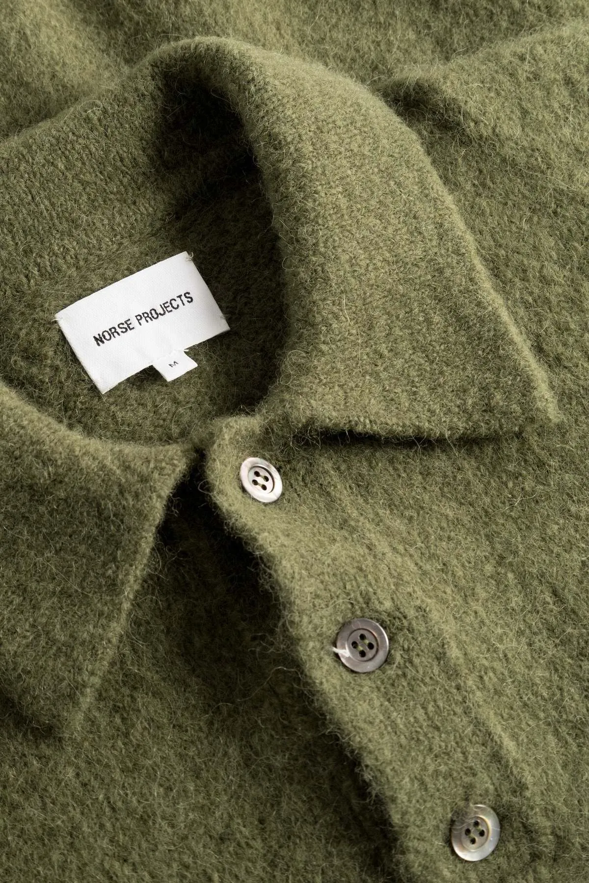 Rasmus Relaxed Brushed Polo - Ivy Green