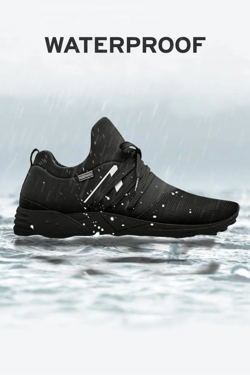 Raven Mesh HL S-E15 Vibram  | Black White  | Sneakers fra Arkk