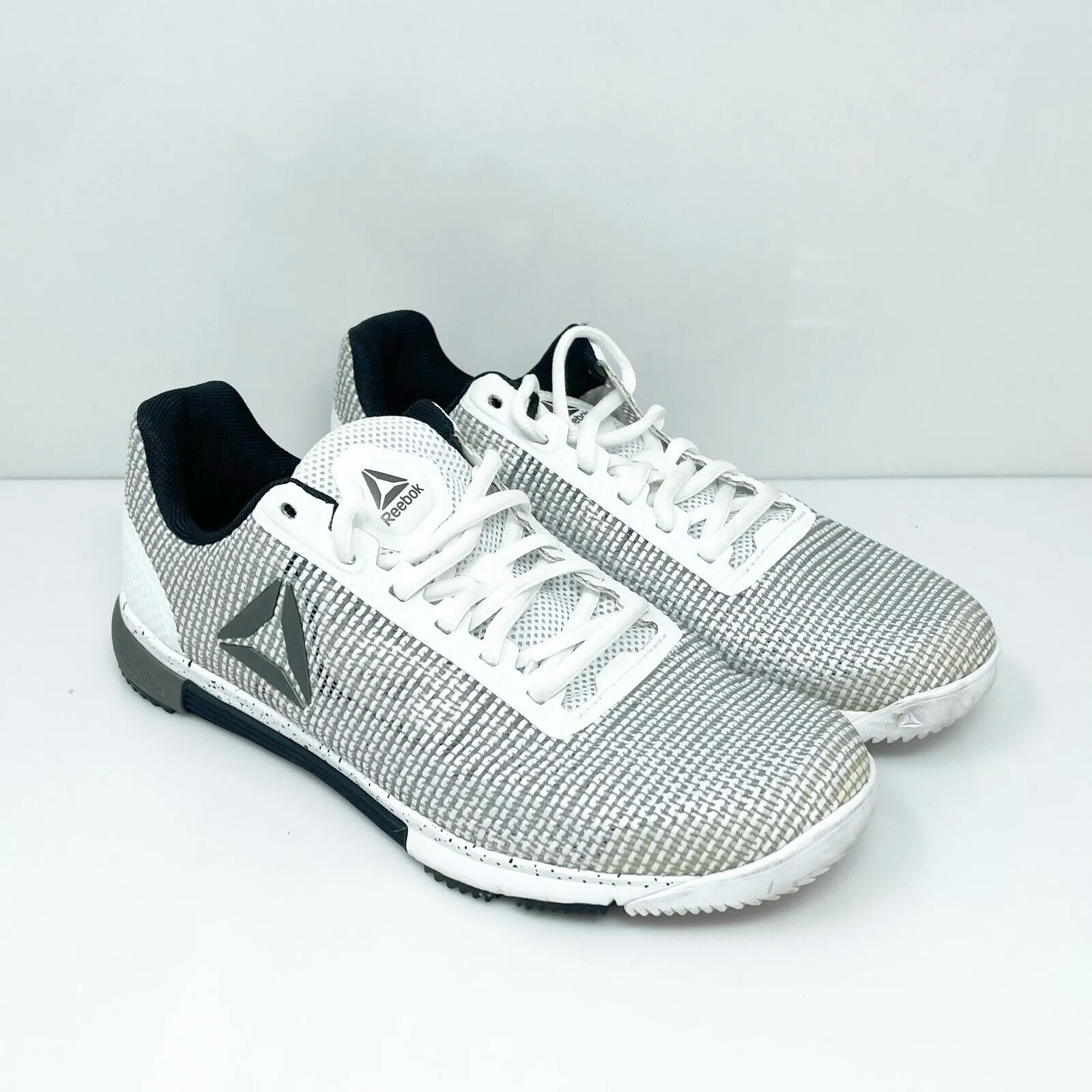 Reebok Womens Speed Tr Flexweave DV9563 White Running Shoes Sneakers Size 8