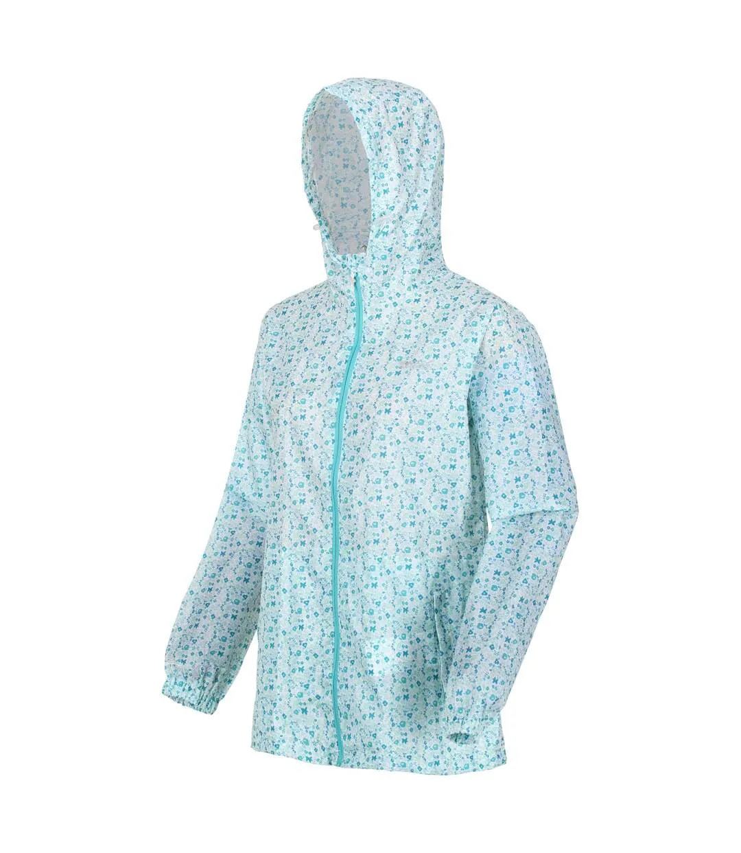 Regatta Womens/Ladies Pack It Ditsy Print Waterproof Jacket (Ocean Wave) - UTRG7438