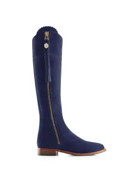 Regina       50% Off   |   Save £197.50  ink Flat Knee-high Boots        - Narrow Fit