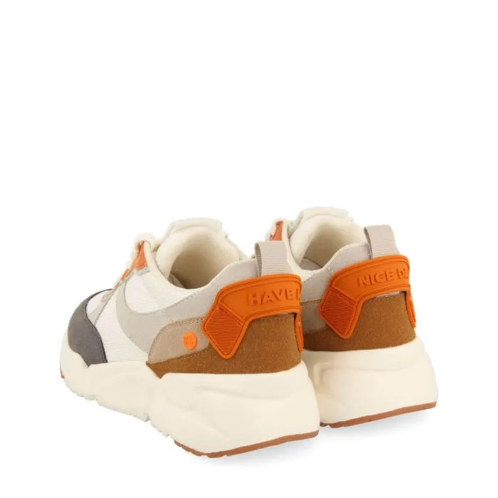 Resende boys off white sneakers with high soles