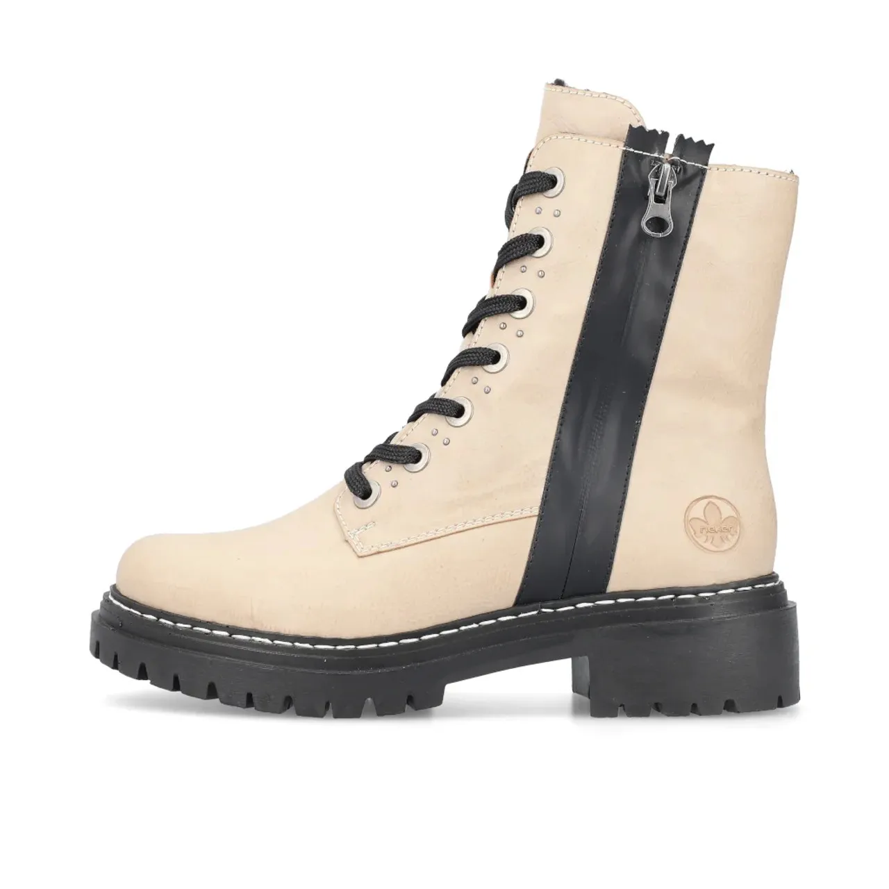 Rieker 72634-60 Beige Ankle Boot