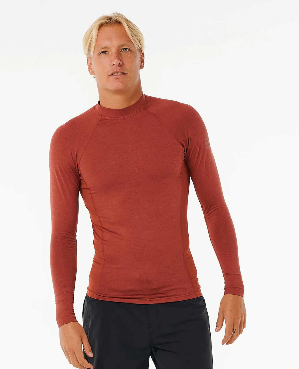 Rip Curl Mens Dawn Patrol UPF 50 Perf Long Sleeve Rash Vest