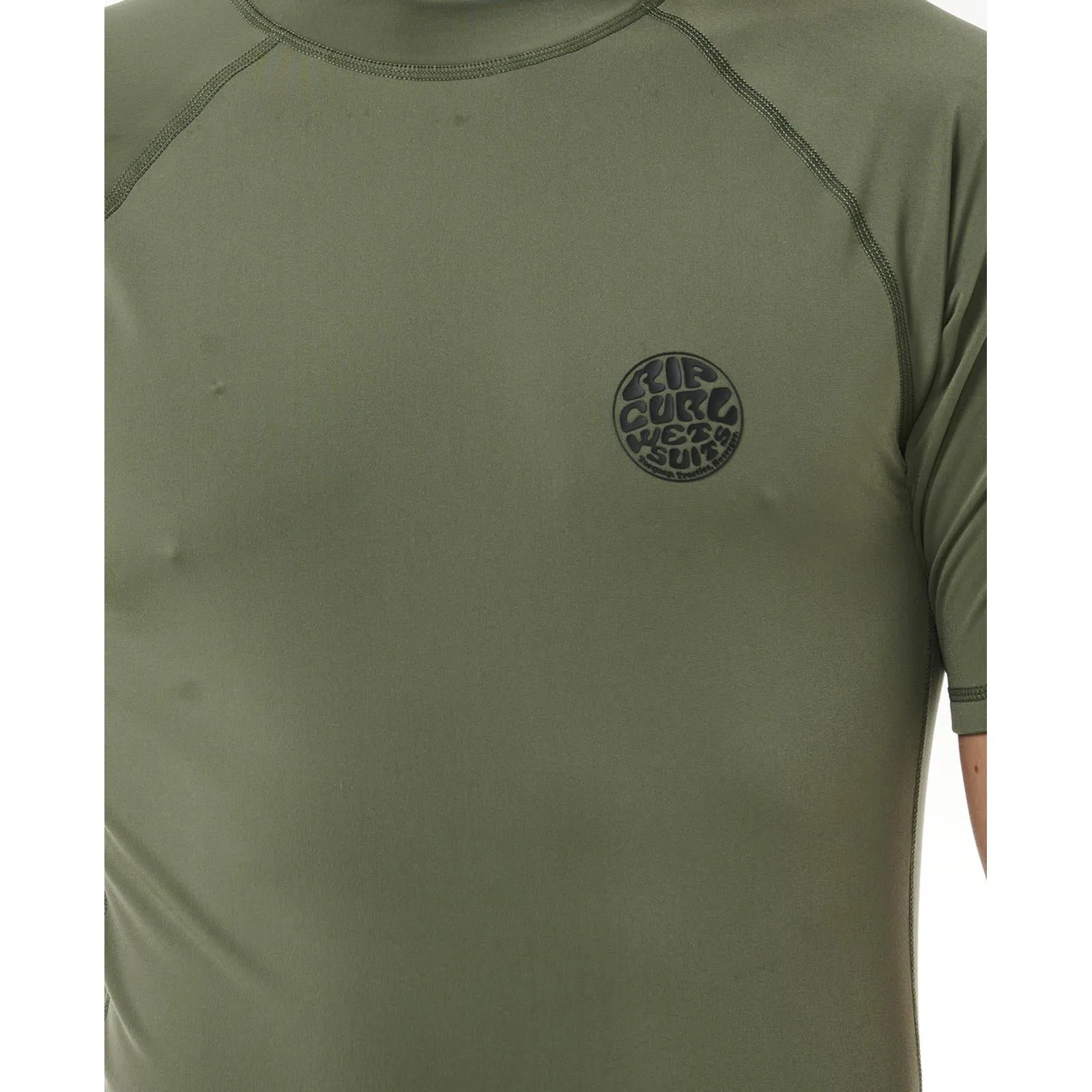 Rip Curl Mens Icons Short Sleeve Rash Vest