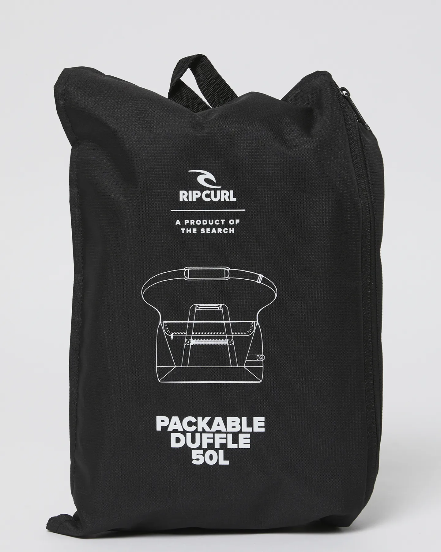 Rip Curl Packable Duffle 50L Midnight Travel Bag - Midnight | SurfStitch