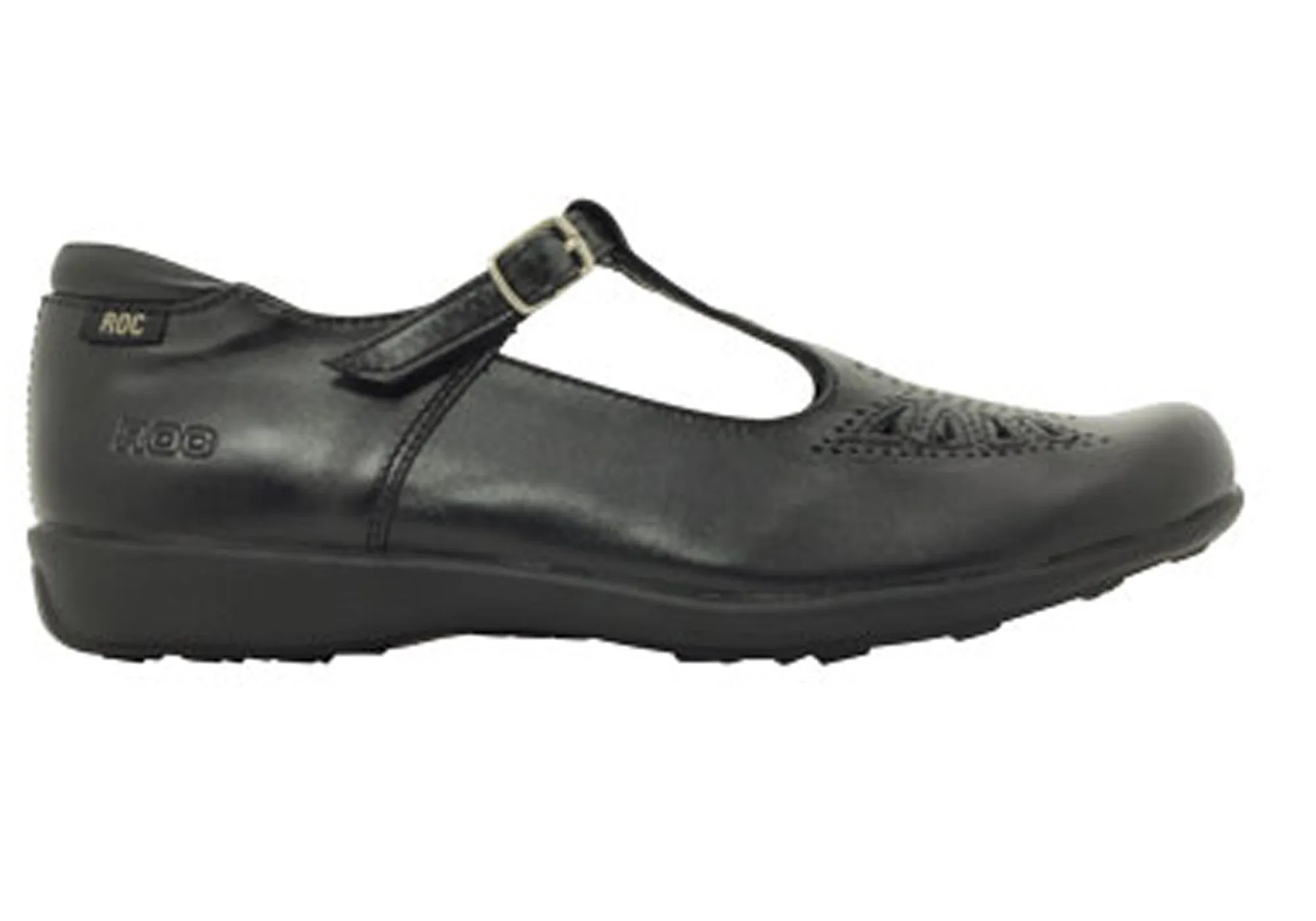 Roc Mango II Senior Older Girls Comfortable Durable TBar School Shoes