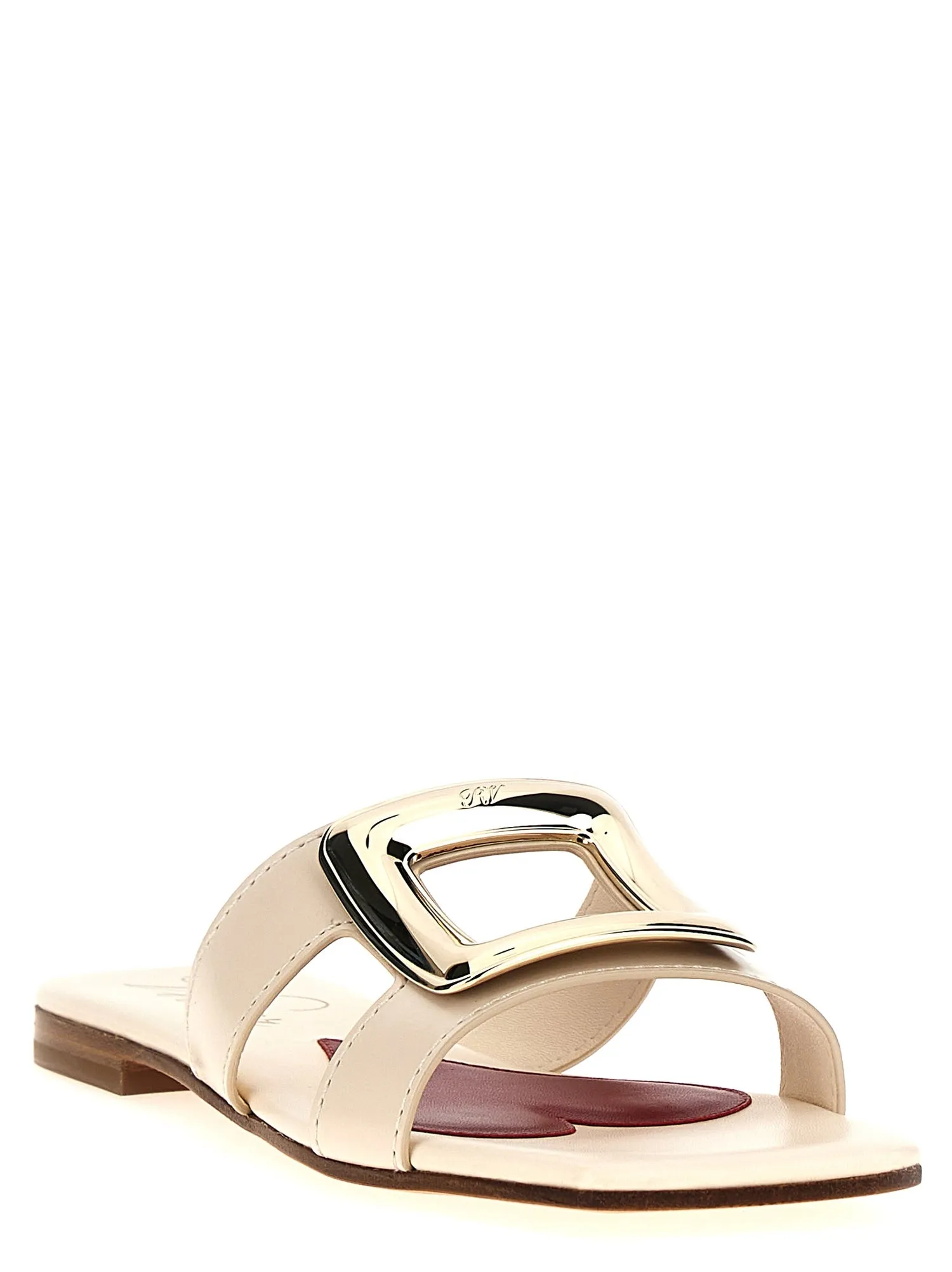Roger Vivier    Roger Vivier 'New Metal Buckle Mule' Sandals