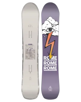 Rome Stale Crewzer Snowboard - 2025 | Shop Snowboards at Trojan Wake Ski Snow & Snow Skiers Warehouse