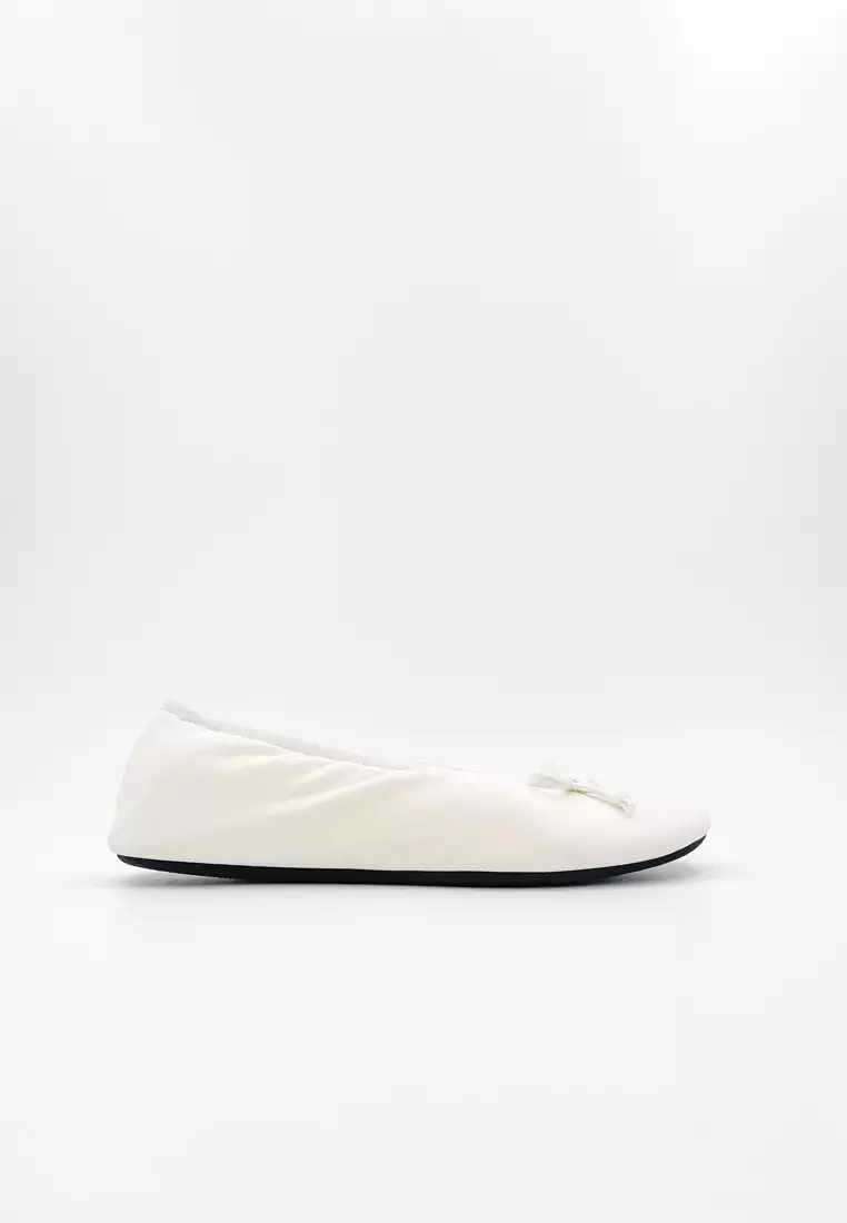 ROSARINI Ballerina Slipper - White