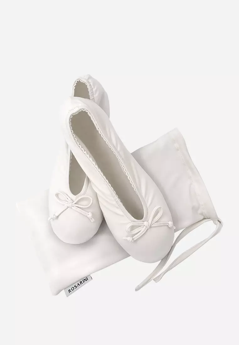 ROSARINI Ballerina Slipper - White