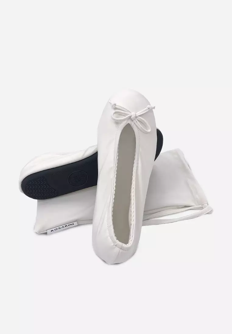 ROSARINI Ballerina Slipper - White