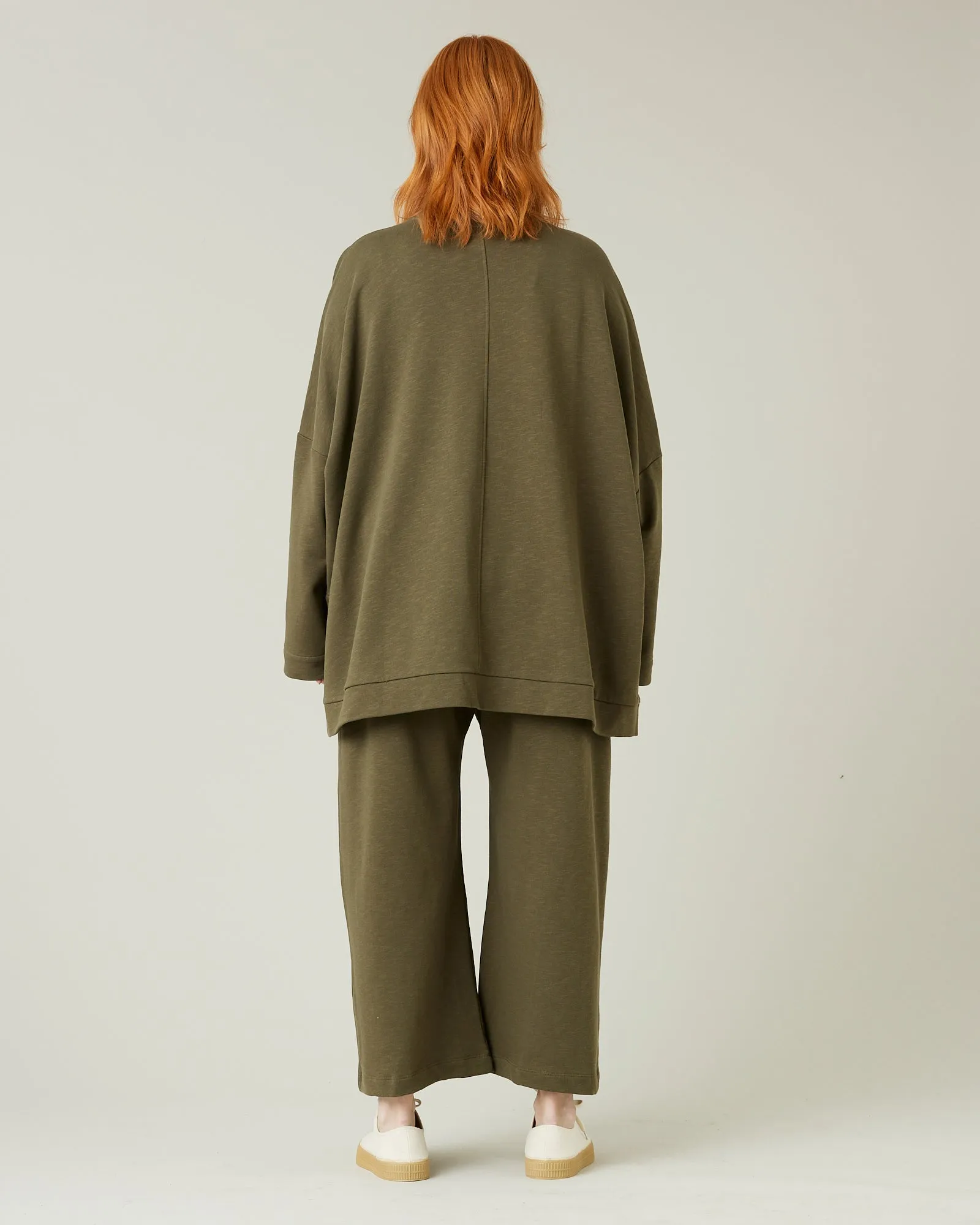 Ruby Olive Jersey Trousers