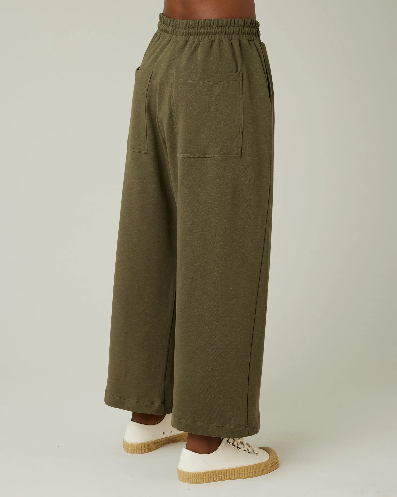 Ruby Olive Jersey Trousers