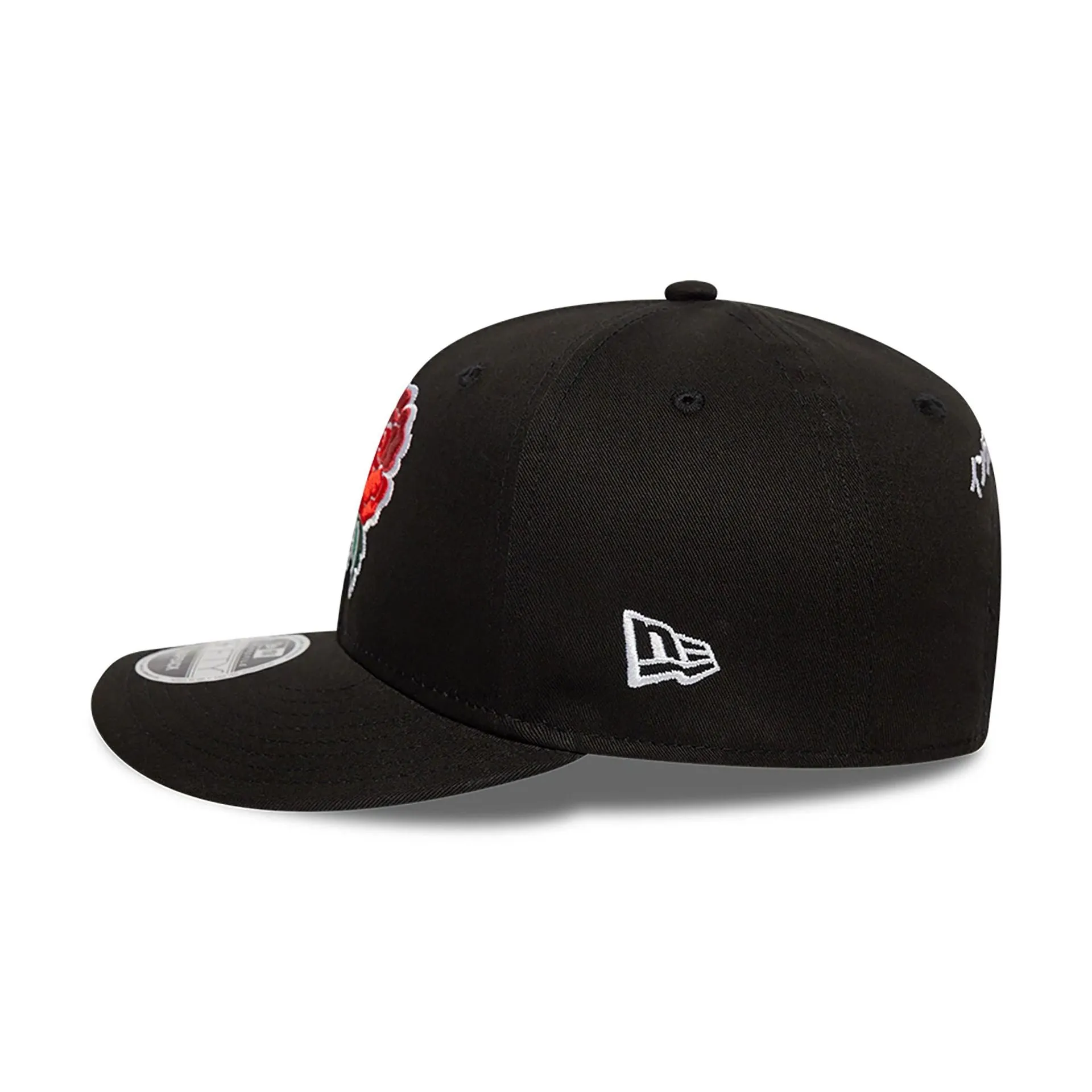 Rugby Football Union Cherry Blossom Black Low Profile 9FIFTY Snapback Adjustable Cap