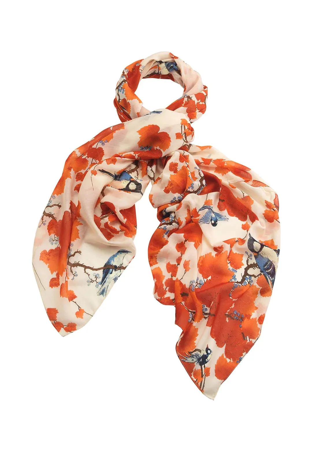 Sacs of Ashbourne   One Hundred Stars Scarf Acer Red