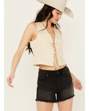Sage The Label Women's Double Tie Front Vest