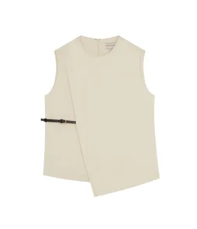 Sambac Sleeveless Top in Ivory