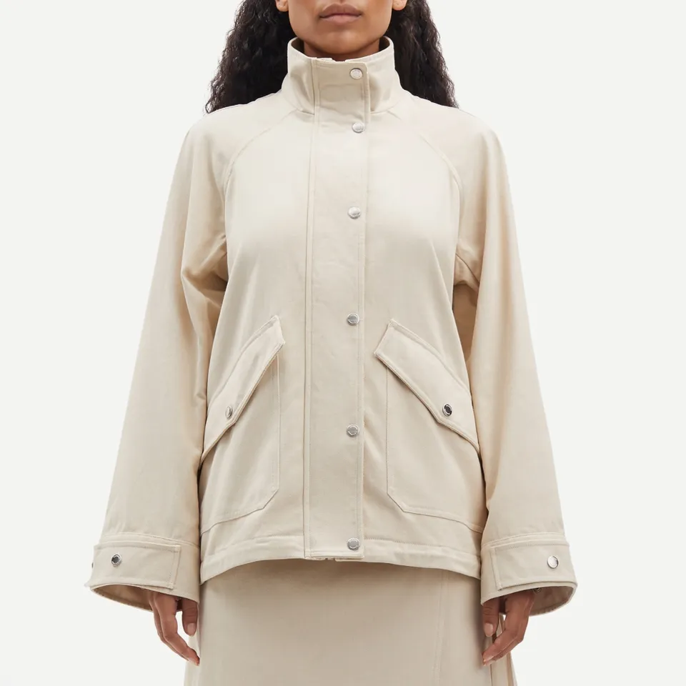 Samsøe Samsøe Sajadi 15272 Organic Cotton-Blend Jacket - XS | Coggles