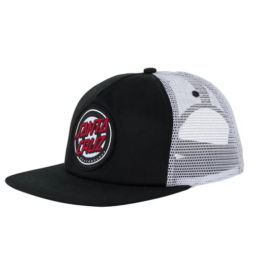 Santa Cruz Skateboards Hat Rob Roskopp Target Dot Mesh Trucker Black/White