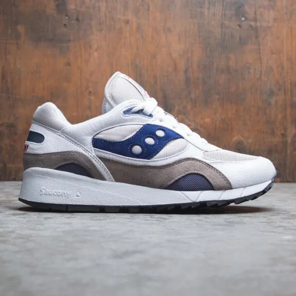Saucony Men Shadow 6000 (white / gray / navy)