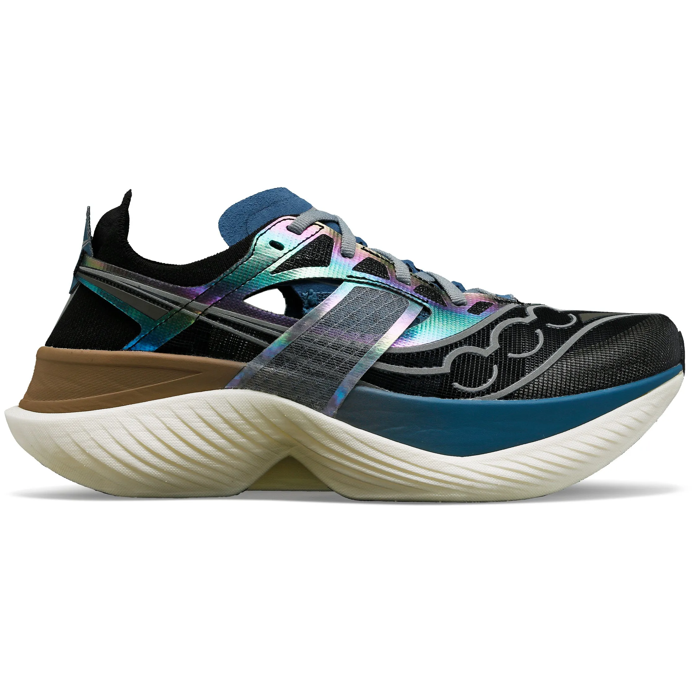 Saucony Men's Endorphin Elite Running Shoes Caviar / Mirage