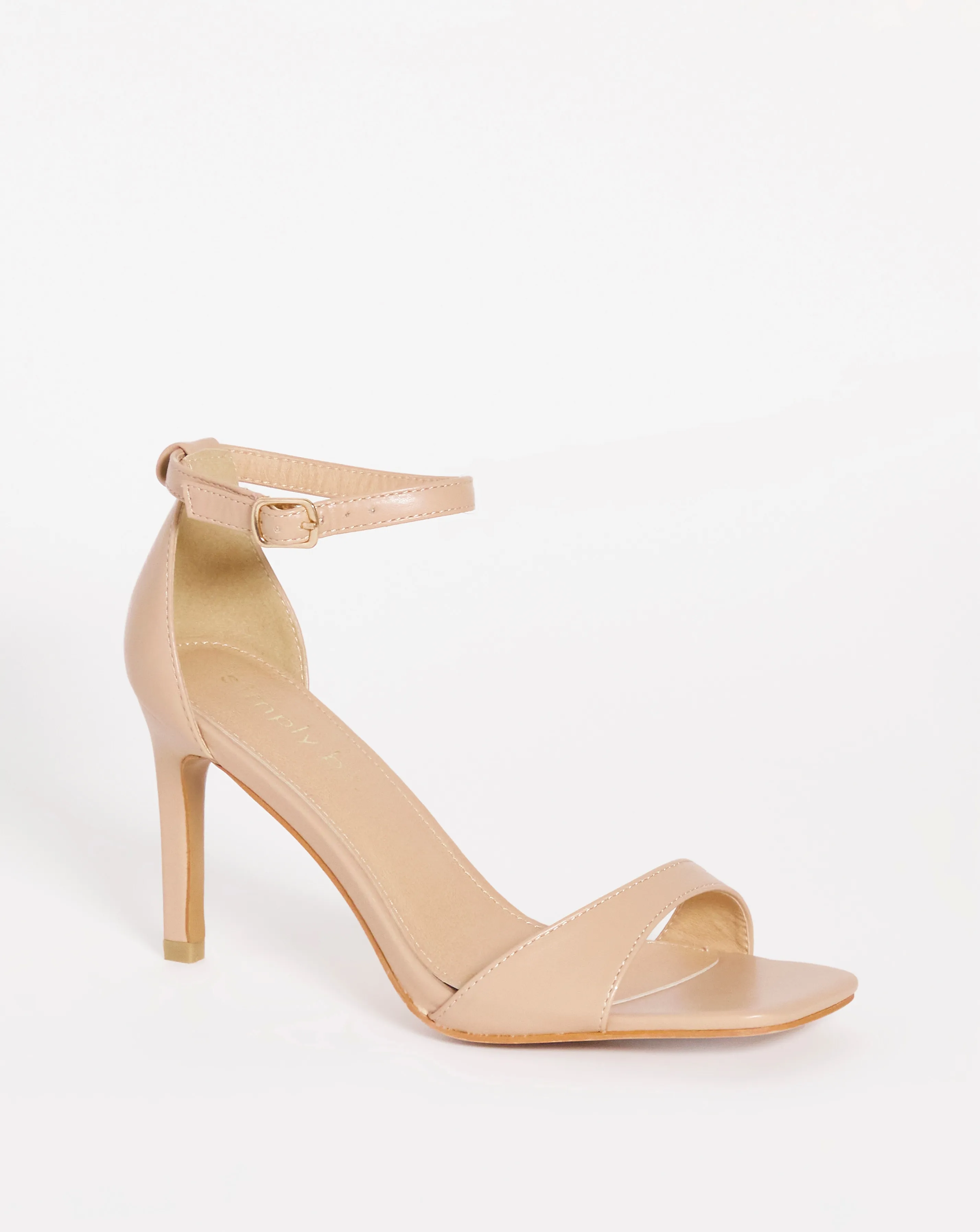 Savona Barely There Heeled Sandals Wide Fit | Simply Be