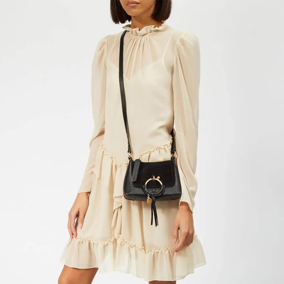 See By Chloé Joan Leather and Suede Mini Bag
