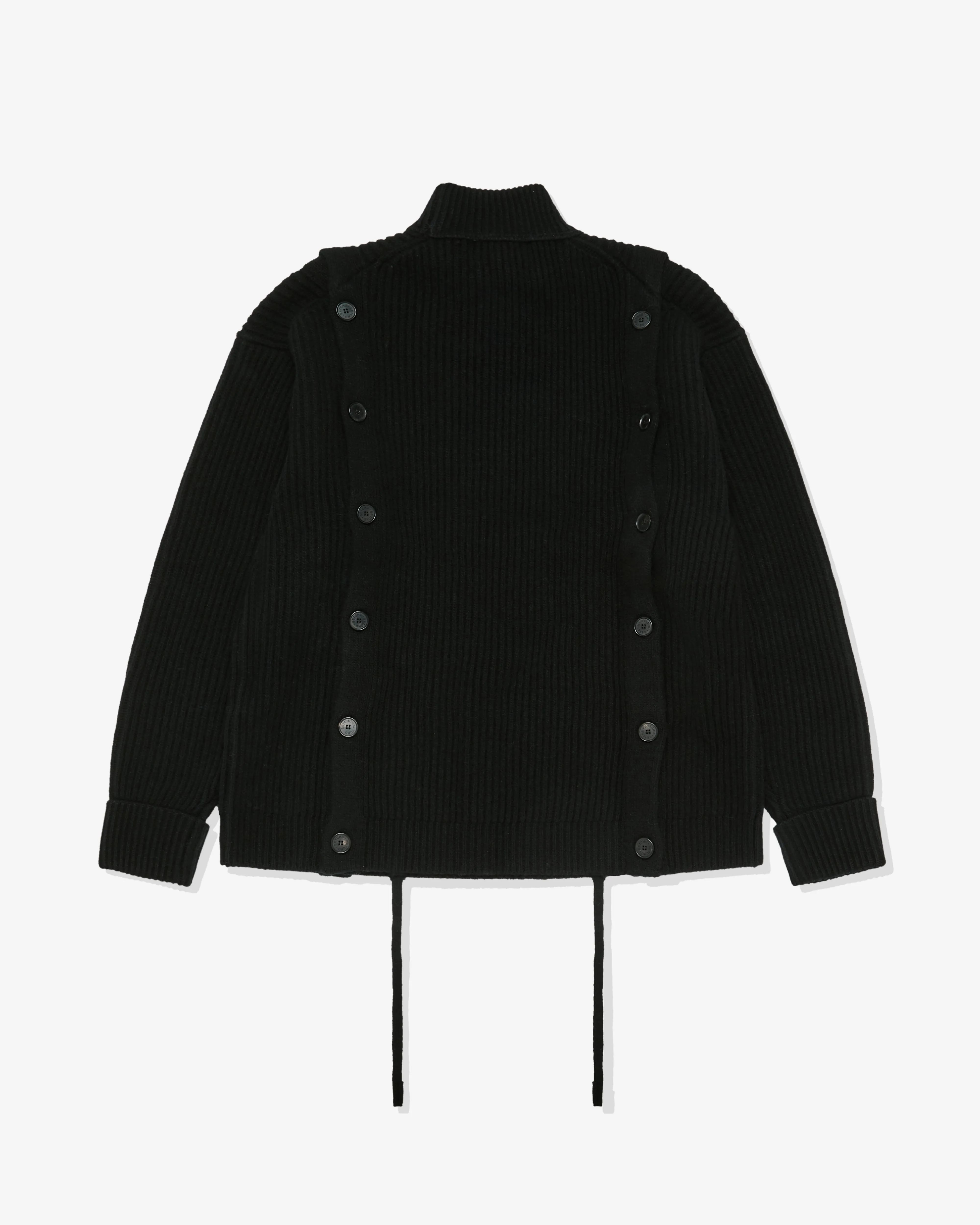 Setchu Women's Button Jumper  Black