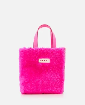 SHEARLING MUSEO SOFT MINI TOTE BAG