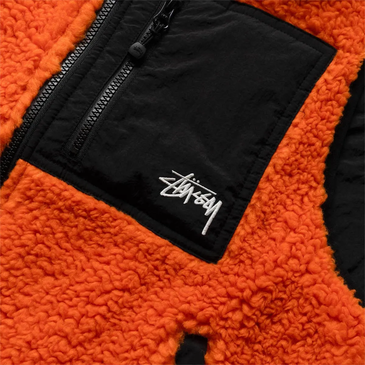 SHERPA REVERSIBLE VEST TANGERINE | Bodega