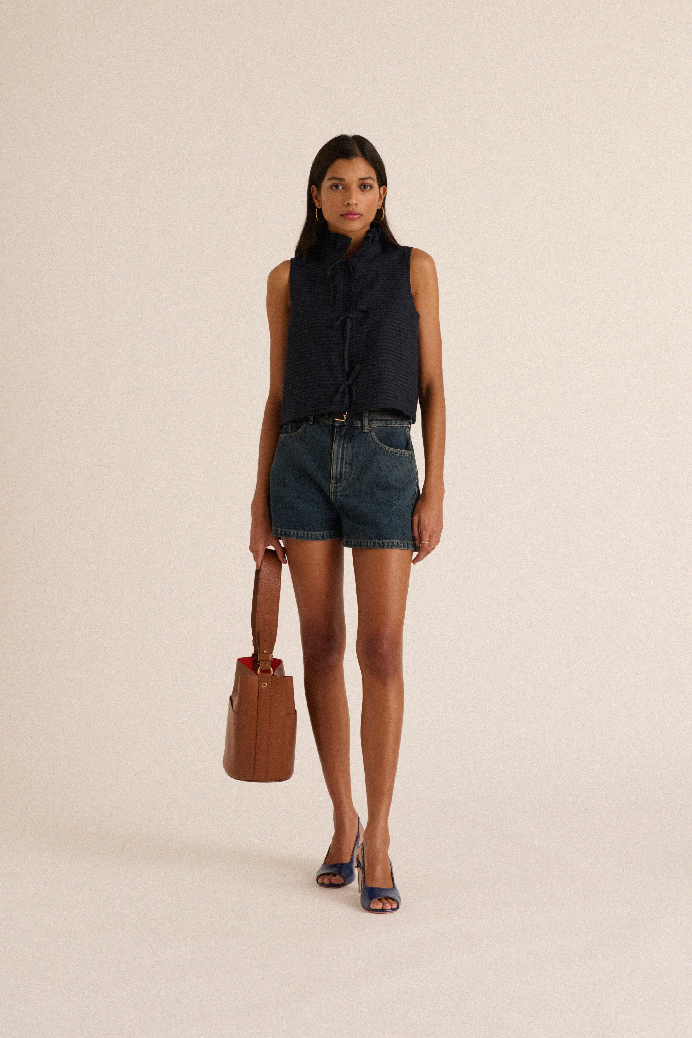 Short Triomphe bleu lagon