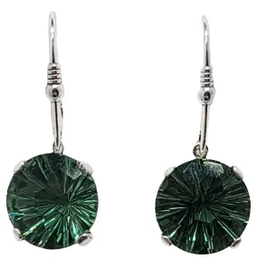 Siberian Green Quartz Super Nova? Dangle Earrings