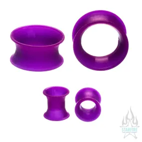 Silicone Skin Eyelets - UV Purple