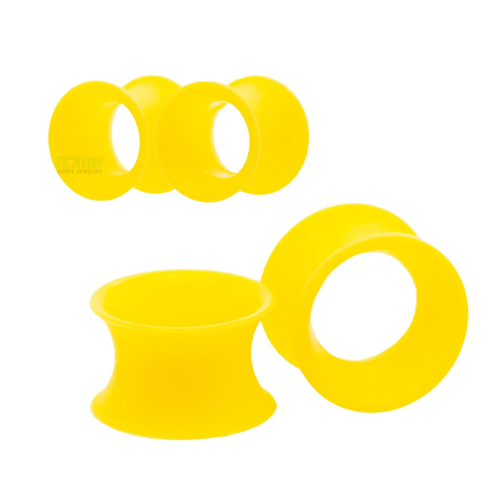 Silicone Skin Eyelets - Yellow