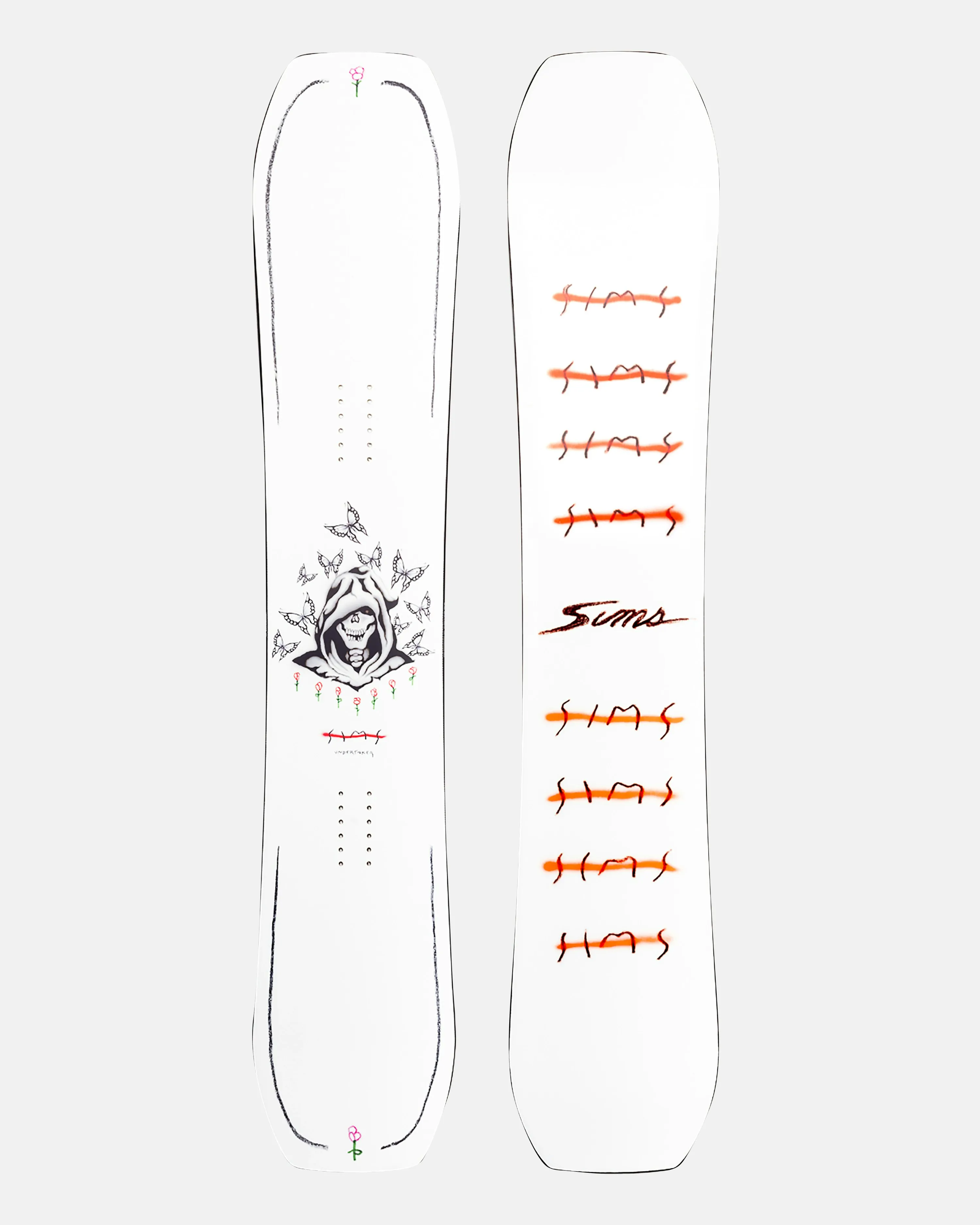 Sims Snowboards Snowboard - 151 Undertaker Multi | Unisex | Junkyard