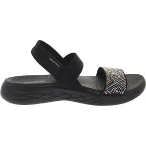 Skechers On The Go 600 Glitzy Slide Sandals - Womens