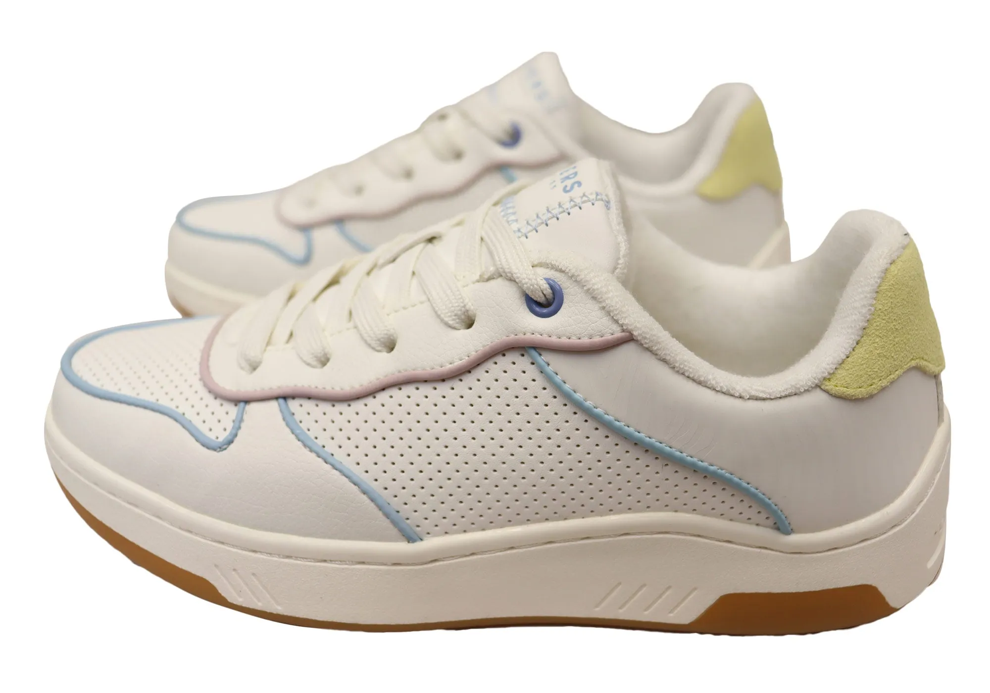 Skechers Womens Upbeats Tracers Comfortable Memory Foam Shoes