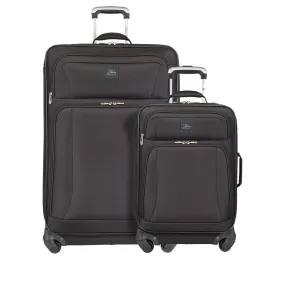 Skyway Epic Softside 4-Wheel 2 Piece Set (20/28) Luggage Spinner Collection  