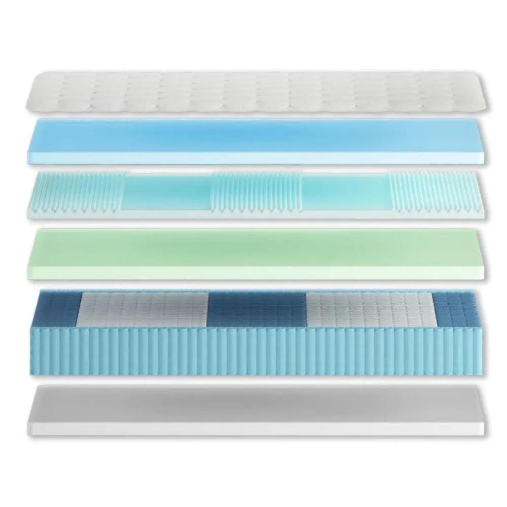 Sleep Fresh 11.5 Gel Infused Foam and Spring Medium Mattress - Twin