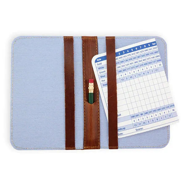 Smathers & Branson Worlds Best Golfer Dad Needlepoint Golf Scorecard Holder