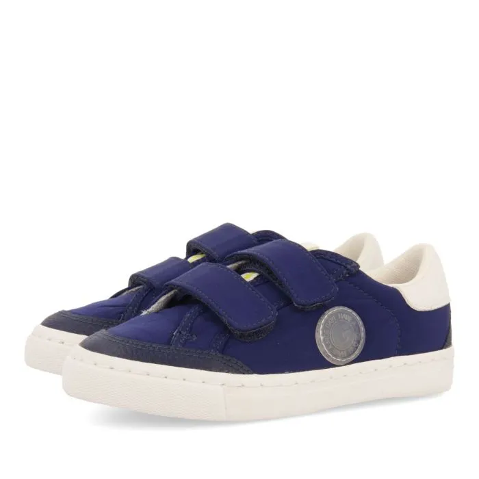 SNEAKERS NAVY BLUE WITH COLOR ACCENTS FOR GIRL AND BOY HEPPNER