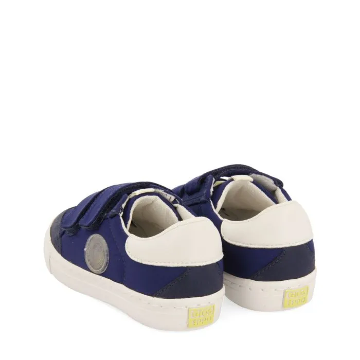 SNEAKERS NAVY BLUE WITH COLOR ACCENTS FOR GIRL AND BOY HEPPNER