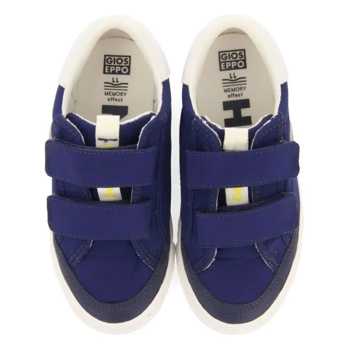 SNEAKERS NAVY BLUE WITH COLOR ACCENTS FOR GIRL AND BOY HEPPNER