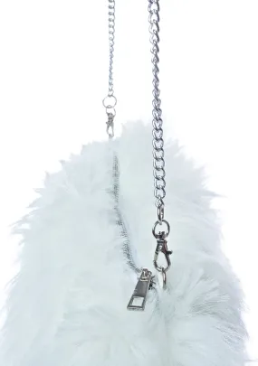 Snow Cop A Feel Fuzzy Shoulder Bag-