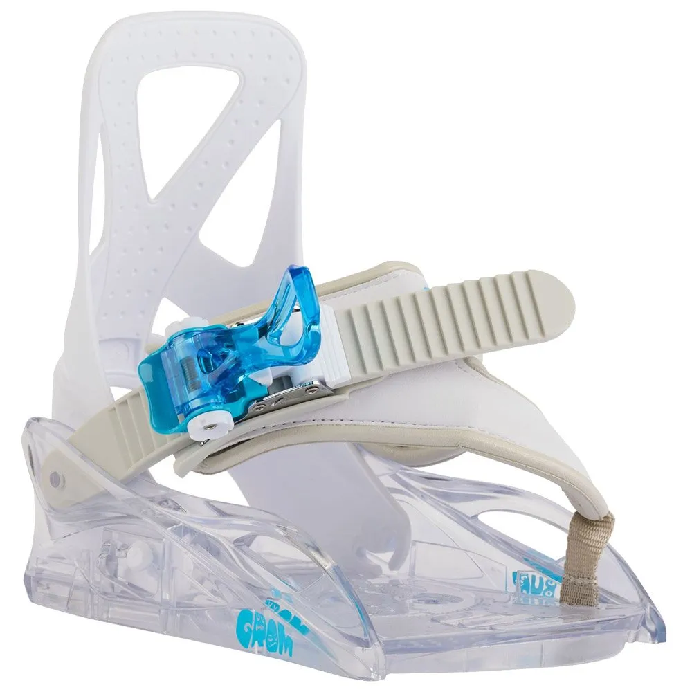 Snowboard binding Burton ---Grom white