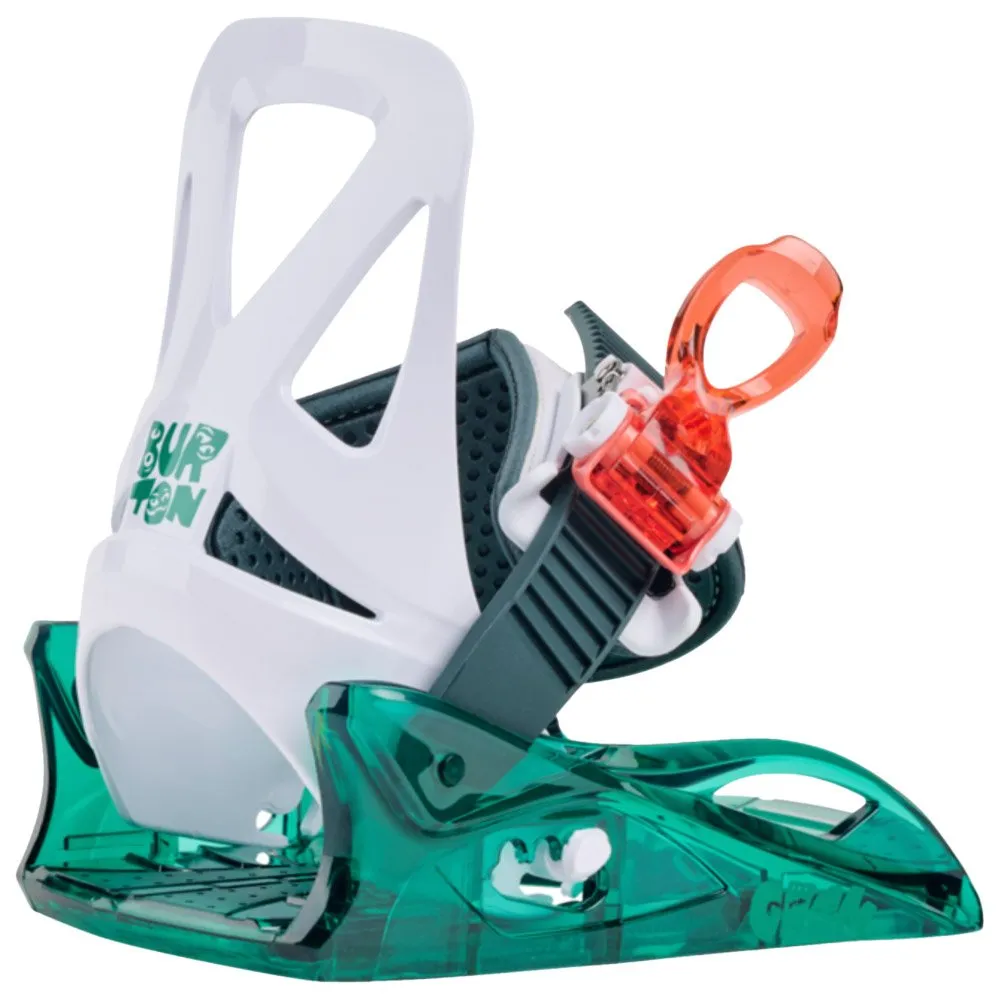 Snowboard binding Burton ---Mini Grom Multi Green