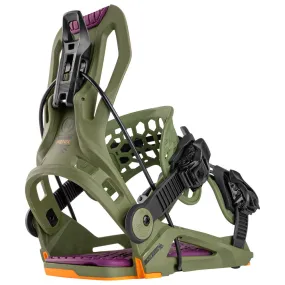 Snowboard binding Flow ---Fenix Green
