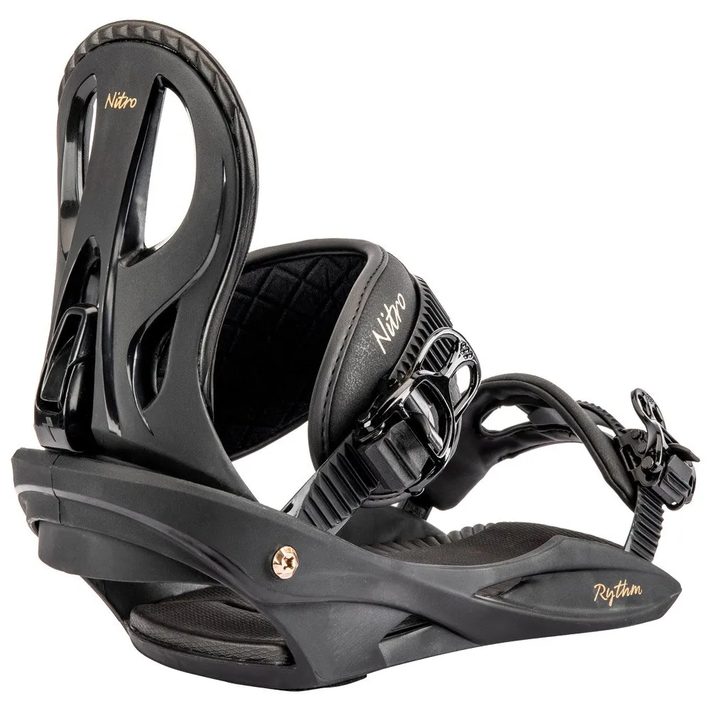 Snowboard binding Nitro ---Rythm Black Bronze